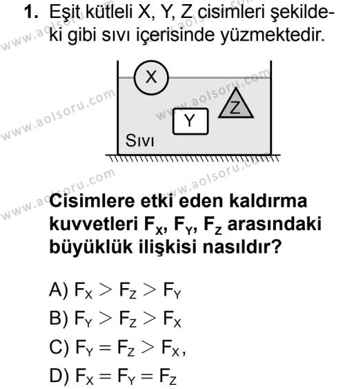 aol fizik 3 dersi 2015 2016 yili 1 donem sinavi aol soru