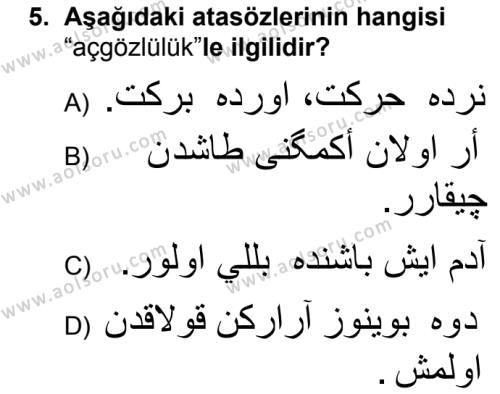 Osmanli Turkcesi 2 Donem 1 Yazili Calisma Sorulari Ve Cevaplari 2017 2018 Edebiyat Fatihi